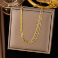 Multi Layer Chain Necklace