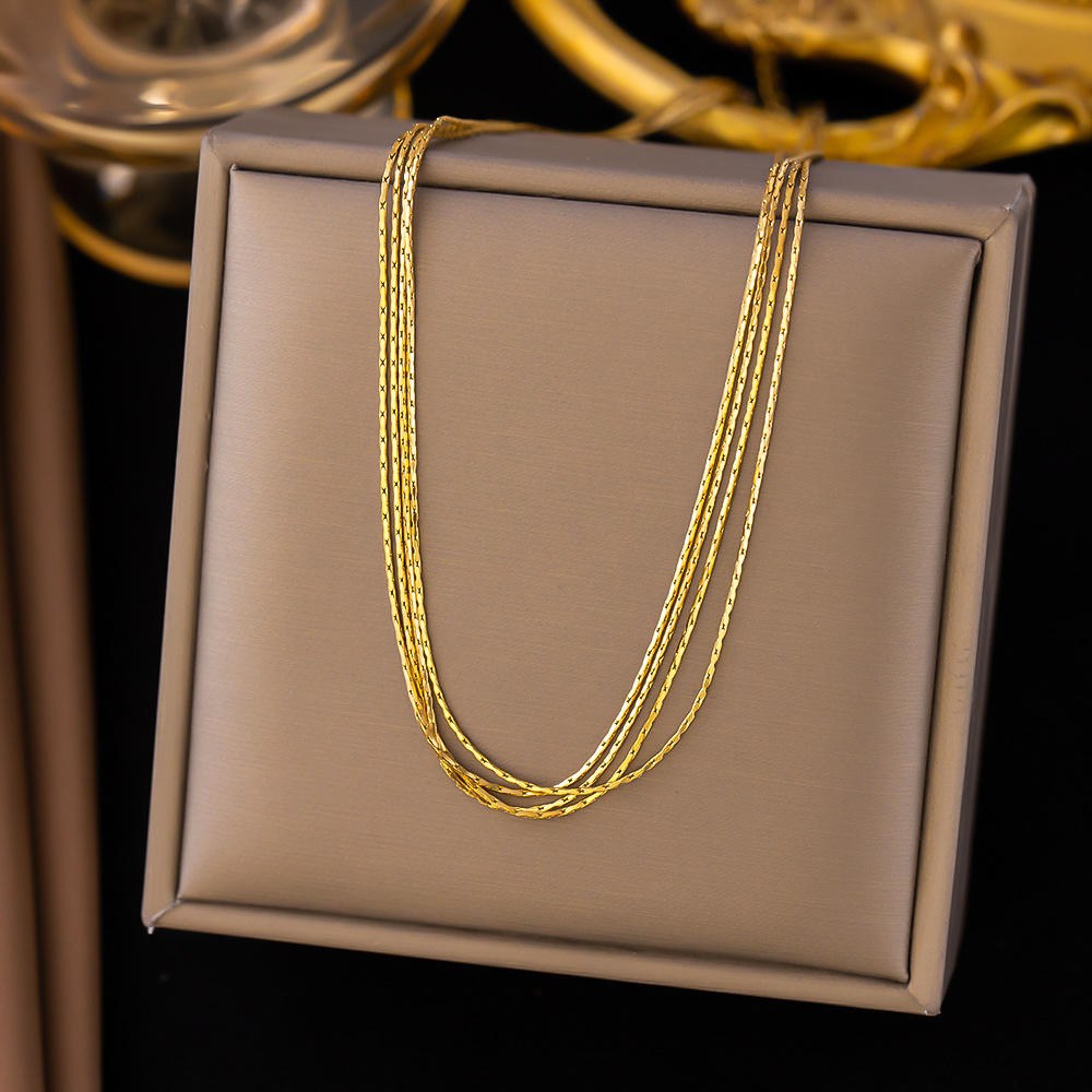 Multi Layer Chain Necklace
