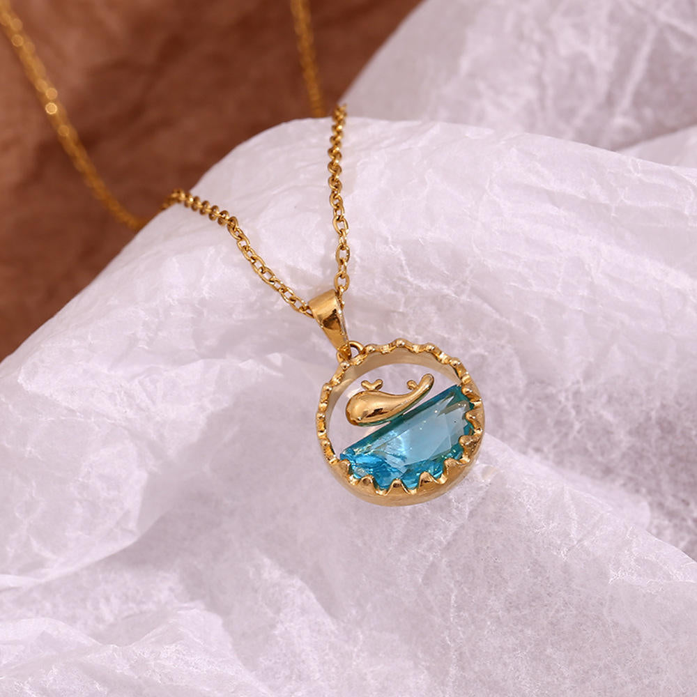 The Blue Whale Necklace