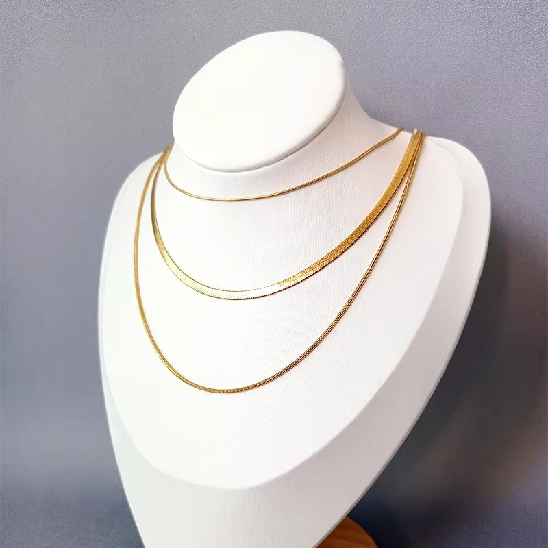 Triple Layer Snake Chain