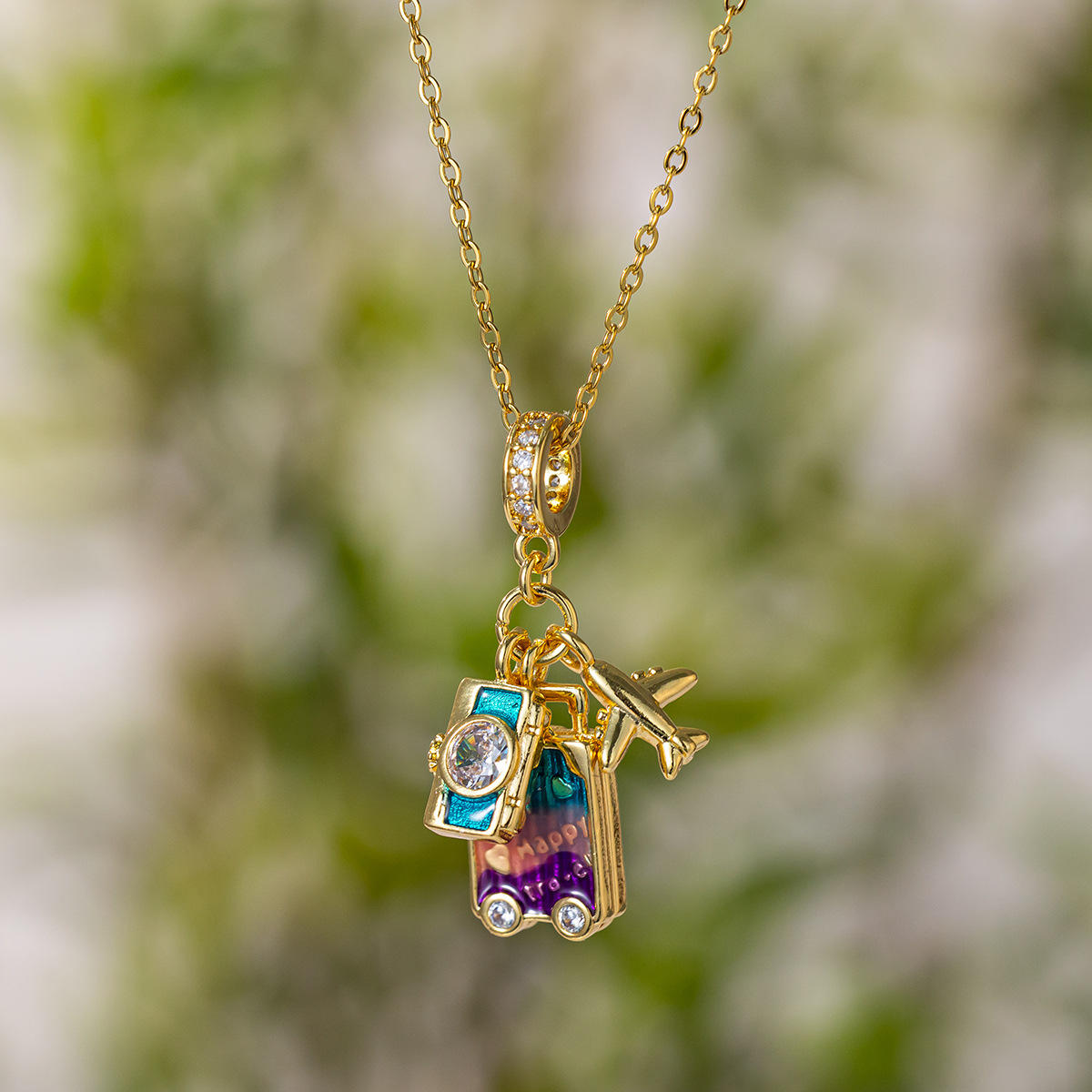 Travel Wanderers Pendant Necklace