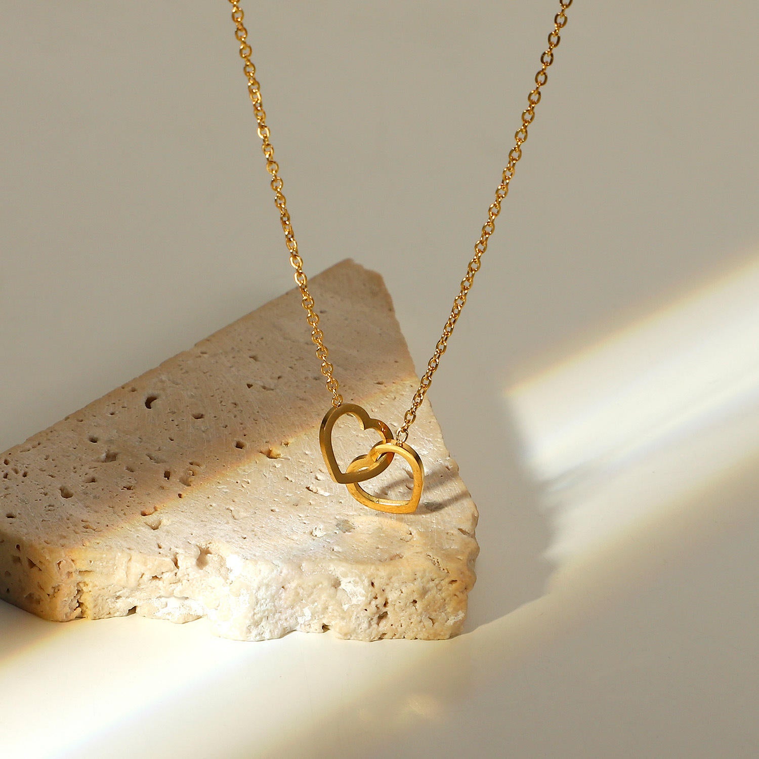 Heart Interlocked Necklace