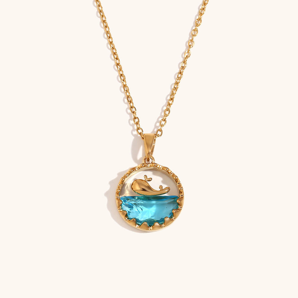 The Blue Whale Necklace