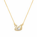 Swan-Embellished Necklace