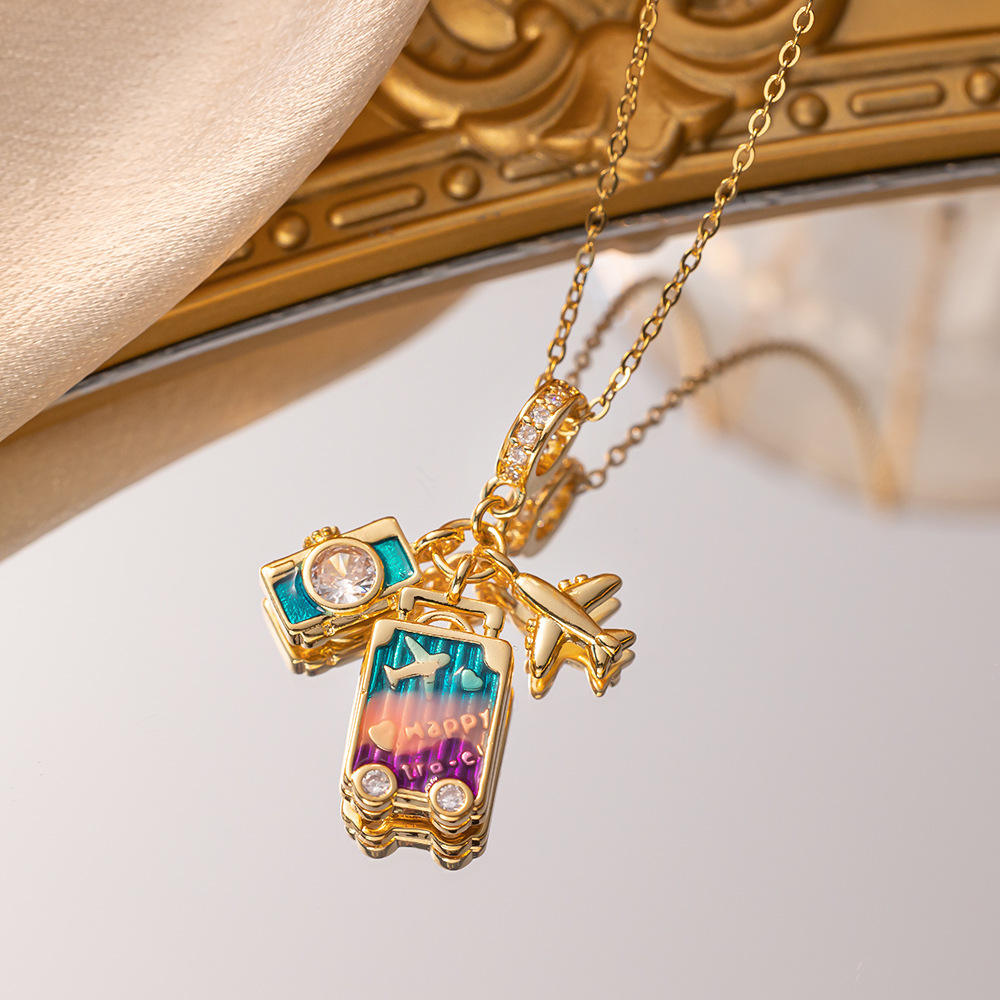 Travel Wanderers Pendant Necklace