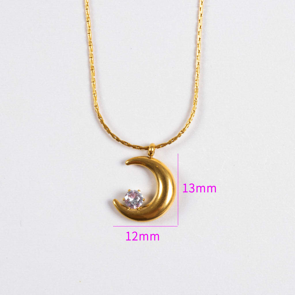 The Moon Star Necklace