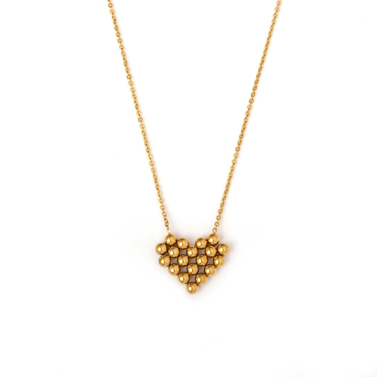 Beads Heart Necklace