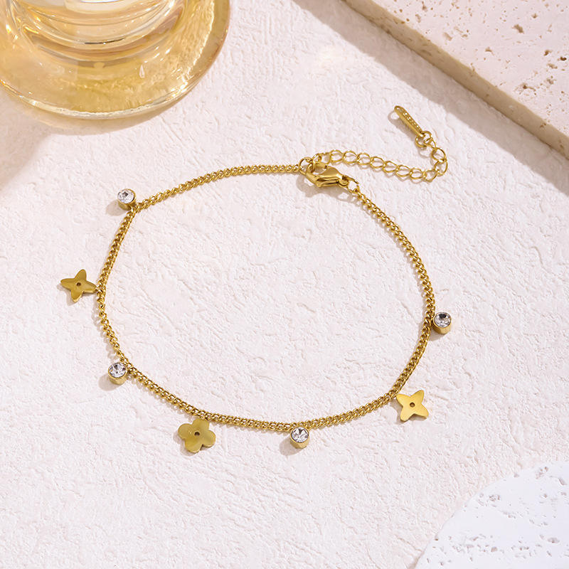 LV Charm Anklet