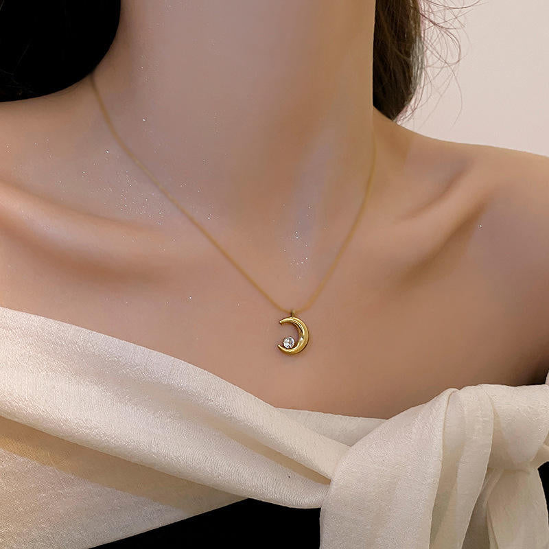 The Moon Star Necklace