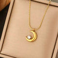The Moon Star Necklace
