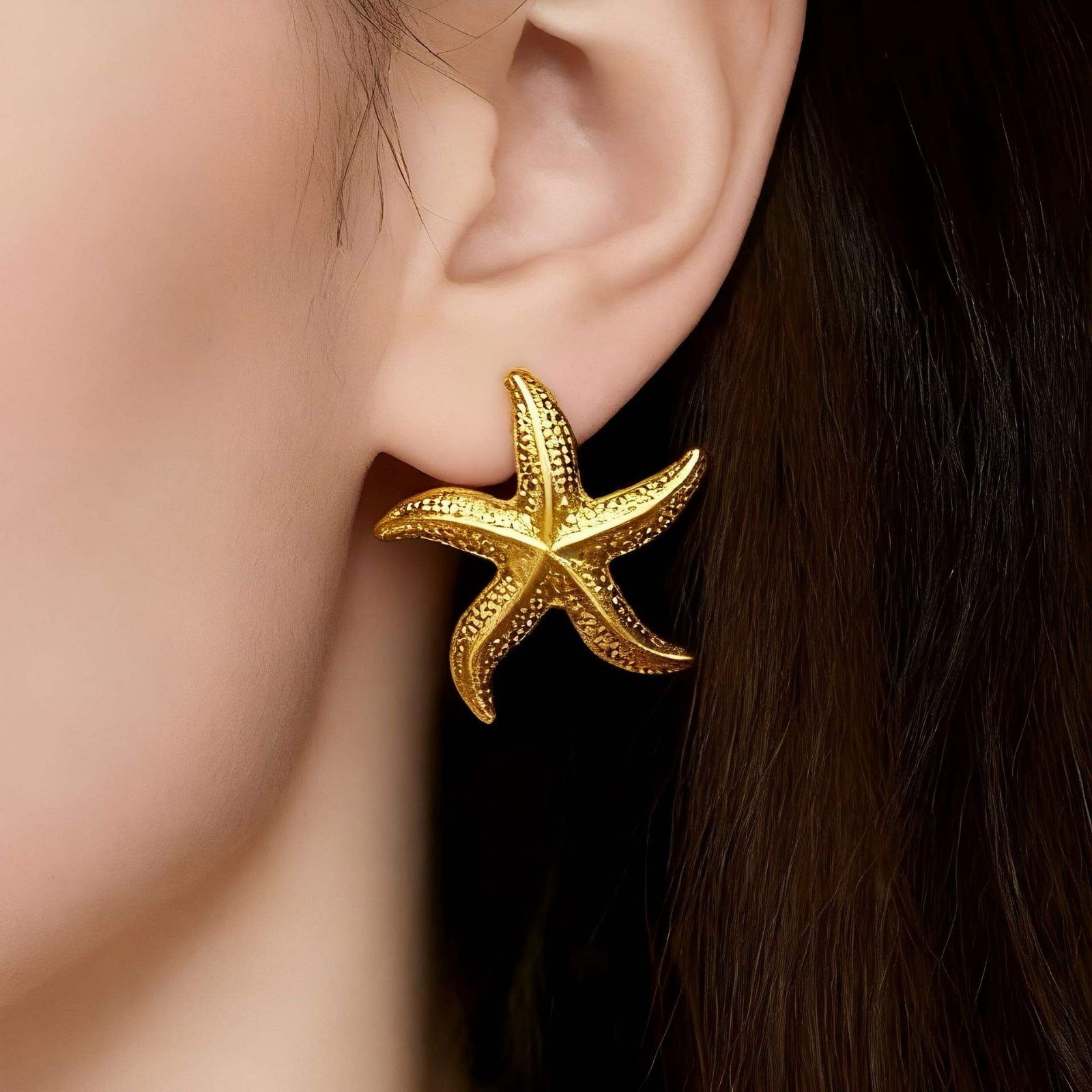 Starfish Stud Earrings