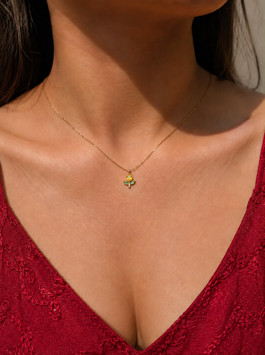 Tulip Necklace Trending Viral Tulip Jewelry