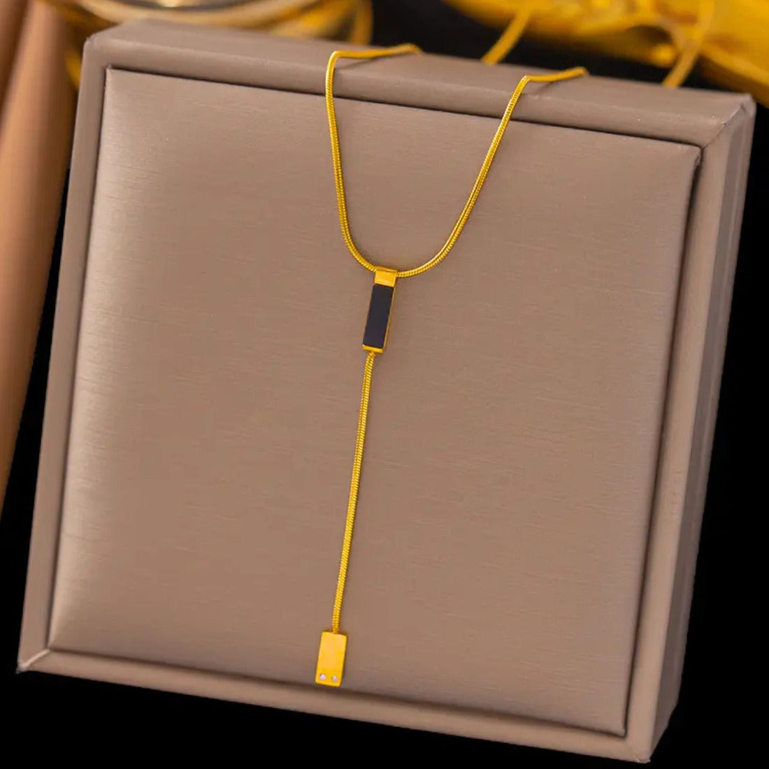 Cross-border Minimalist Y-Shape Necklace