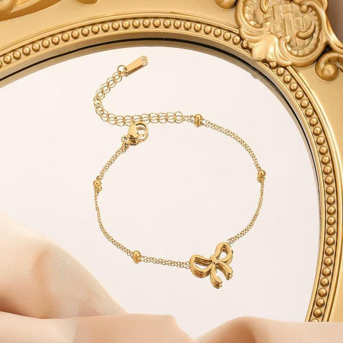 Bow Beads Braclet