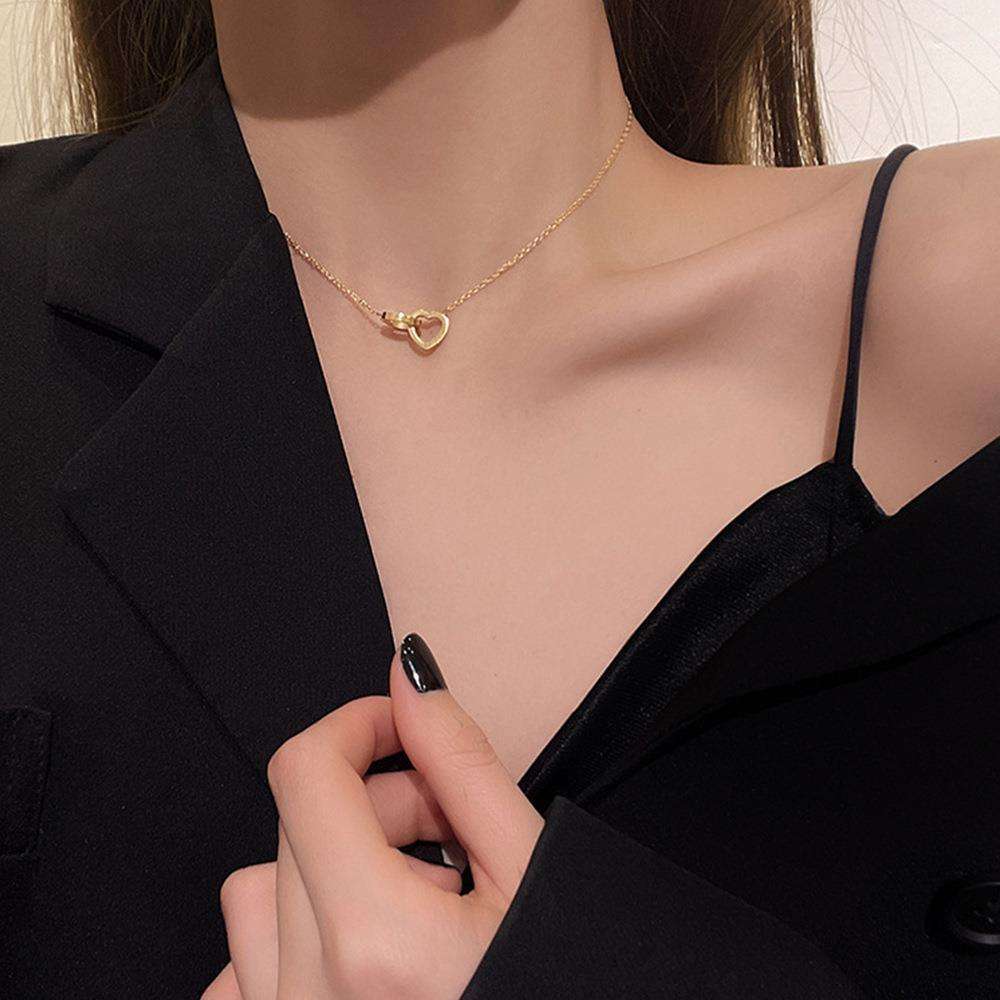 Heart Interlocked Necklace