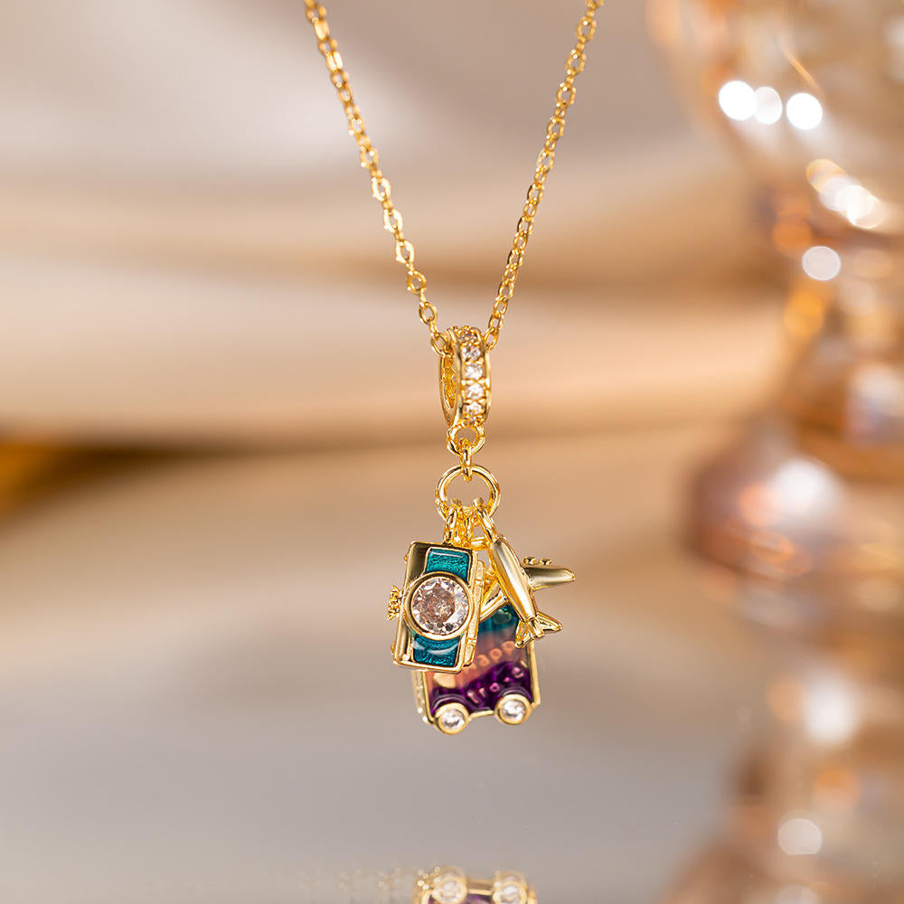 Travel Wanderers Pendant Necklace