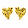Dainty Heart Stud Earrings