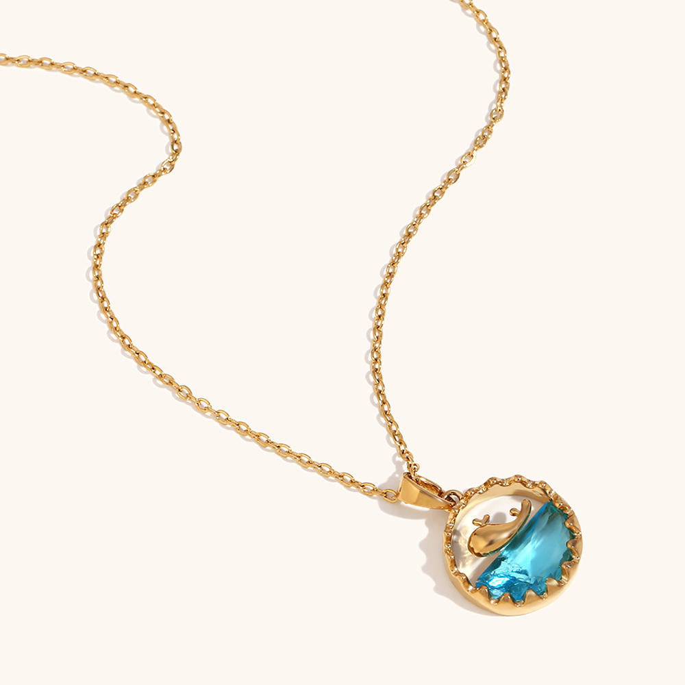 The Blue Whale Necklace