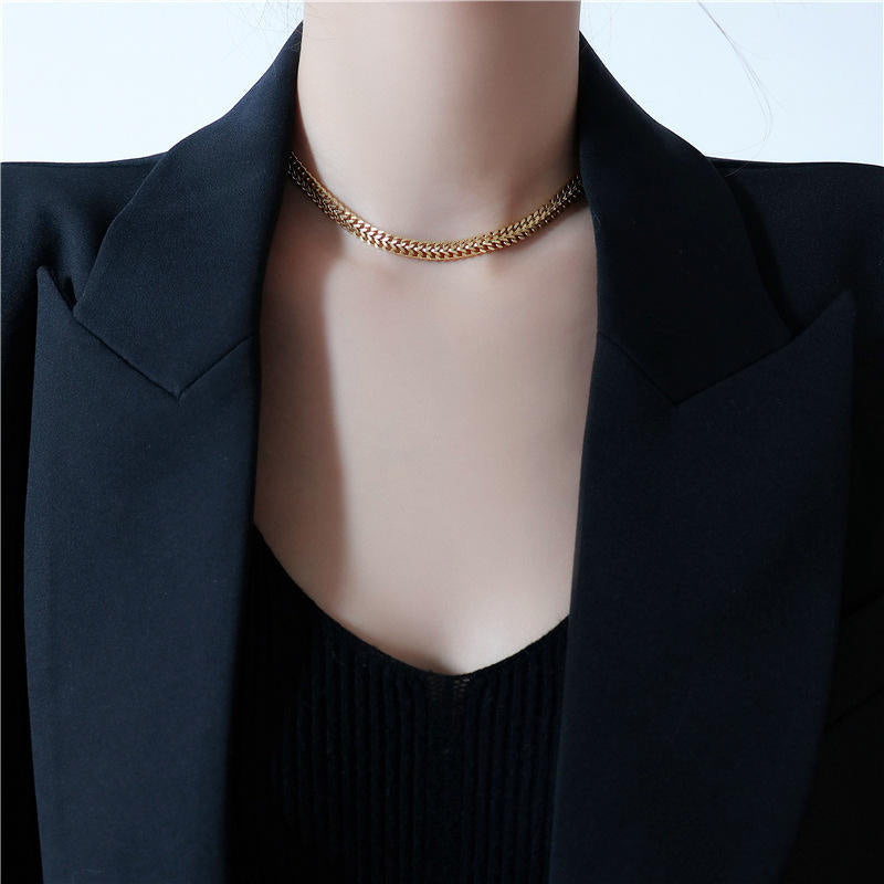 Link Chain Choker Necklace