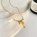 The Melting Honey Necklace