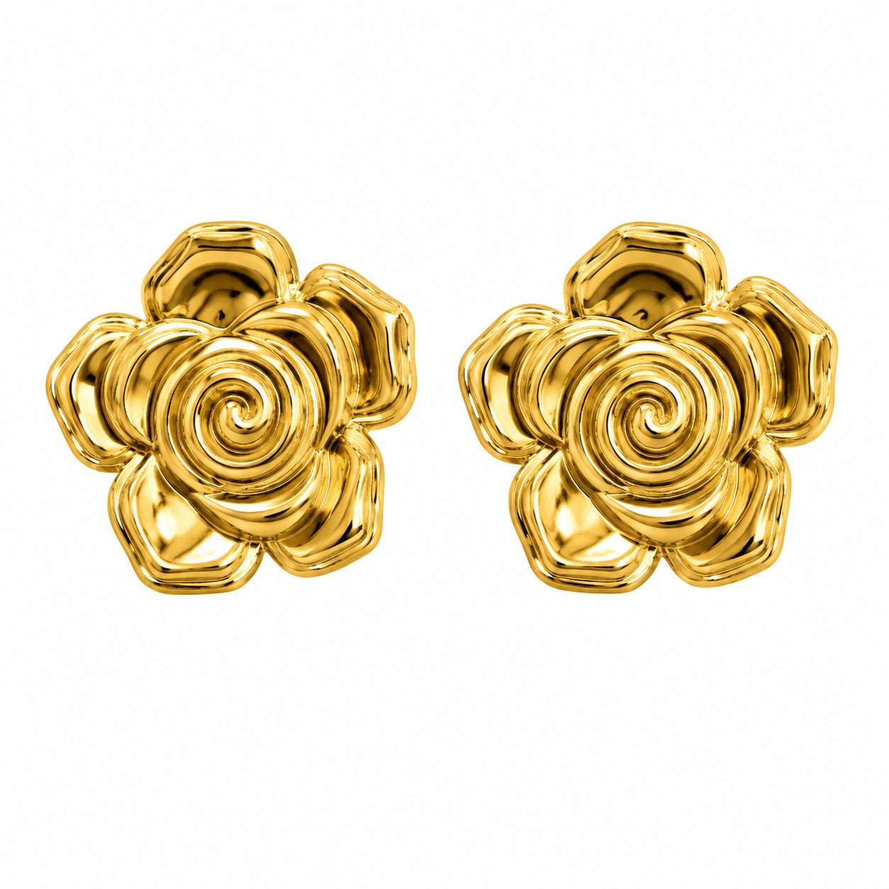Rose Stud Earrings