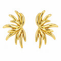 Floral Wing Stud Earrings