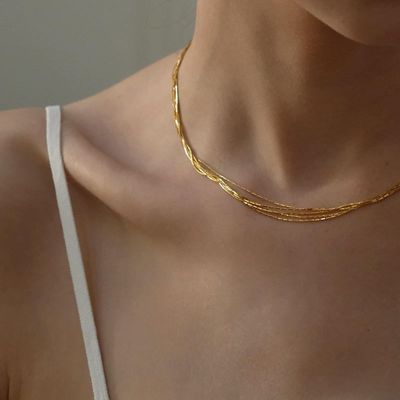 Multi Layer Chain Necklace